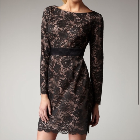 Trina Turk Dresses & Skirts - Trina Turk Dentelle Black Lace Cocktail Dress EUC